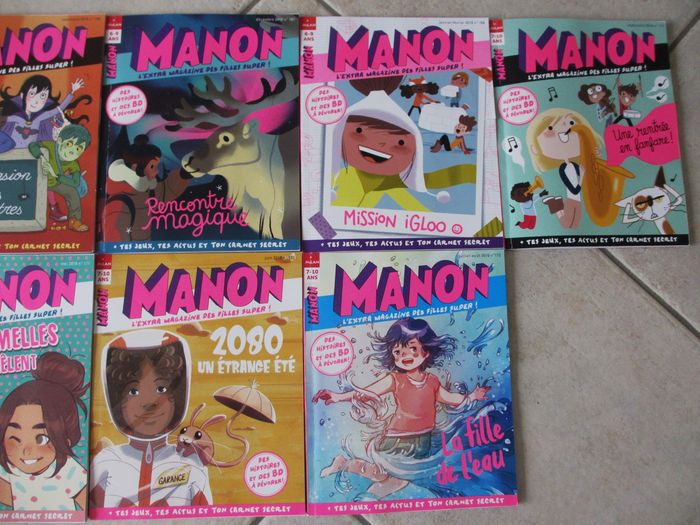 Lot de 13 magazines Manon n° 158 et n° 164 à 175 - Milan - photo numéro 4