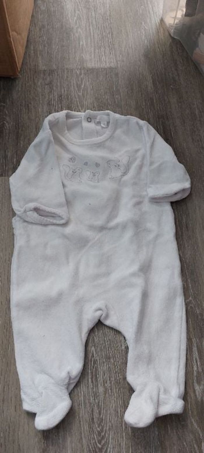 Pyjama velours 3 mois