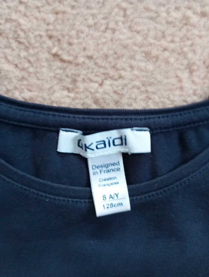 Tee shirt ML Okaïdi 8 ans - photo numéro 2