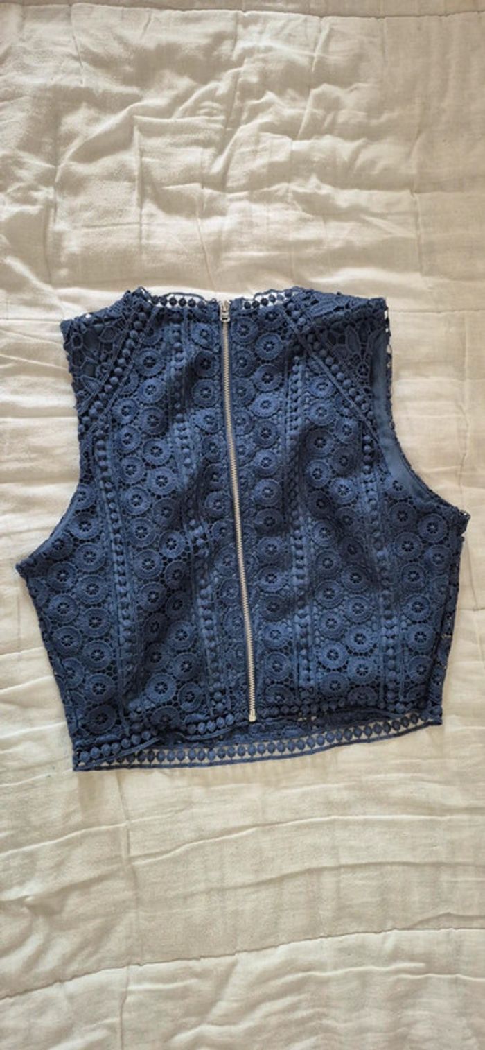 Crop top / haut d'été à fermeture - photo numéro 2