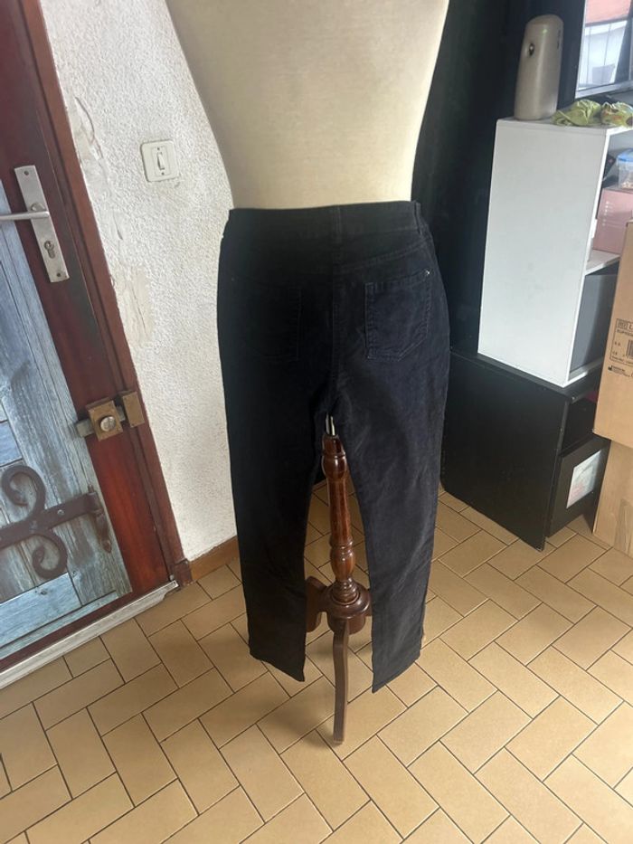 Pantalon noir côtelé femme Only - photo numéro 4