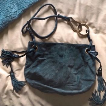 Sac à mains Sequoïa en cuir suedine /daim 