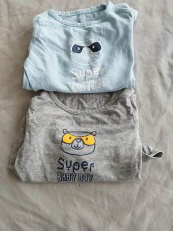 Lot de haut manche longue