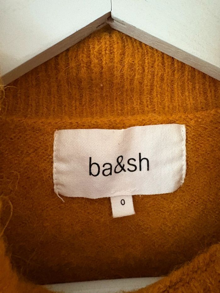 Pull Ba&sh Pétale curry / taille XS - photo numéro 4