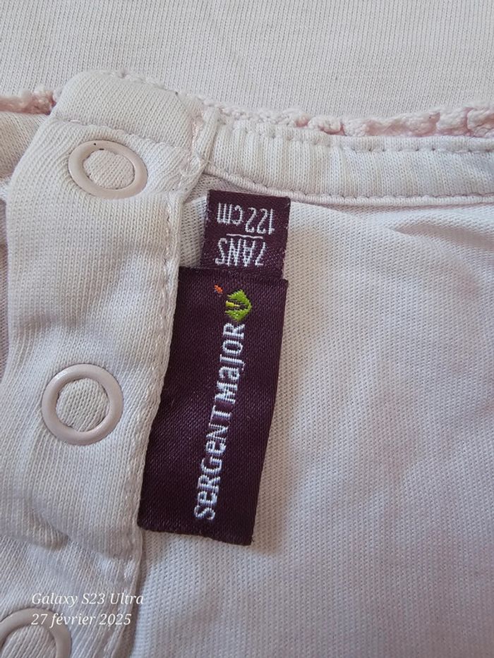 Lot de 2 t shirt manches longues sergent major 7 ans - photo numéro 3