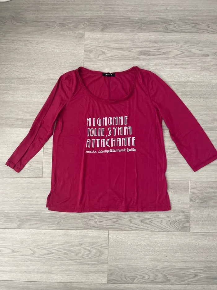Haut humour manche 3/4