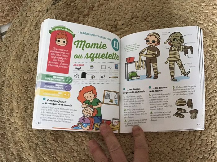 Livre copains déguisements jeux , apprends à créer plus de 20 déguisements - photo numéro 8