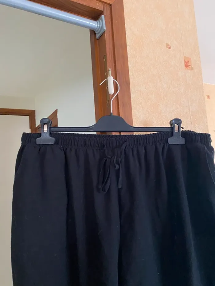Pantalon fluide noir Shein 3XL – Confort & élégance au quotidien 🖤 - photo numéro 3