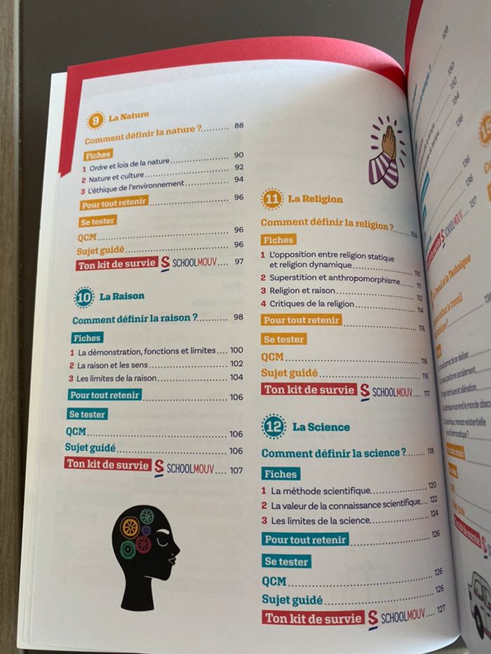 Livre focus bac avec school mouv Philo - photo numéro 5