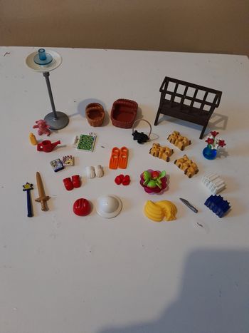 Lot accessoires playmobil