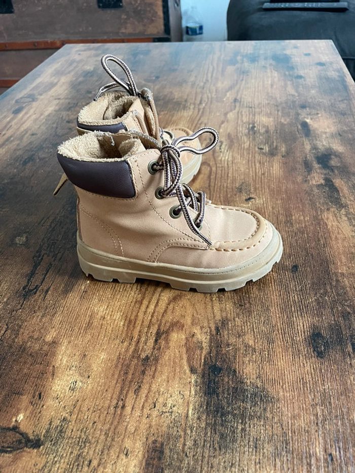 Bottines marrons en cuir - photo numéro 2