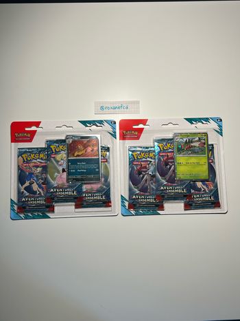 Lot de Tripacks Pokémon - Aventures Ensemble EV9