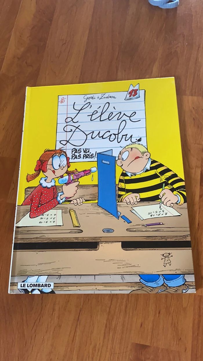 Bande dessinée l’élève ducobu numéro 13