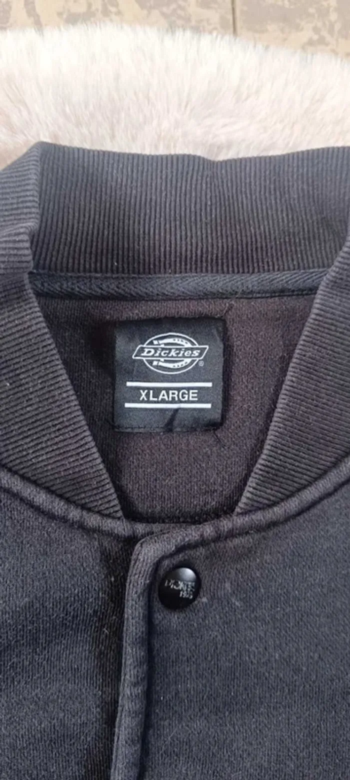 Veste Dickies noire XL style bomber – très bon état - photo numéro 3