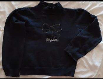Sweat léger col haut fille 8-9 ans / Tout compte fait