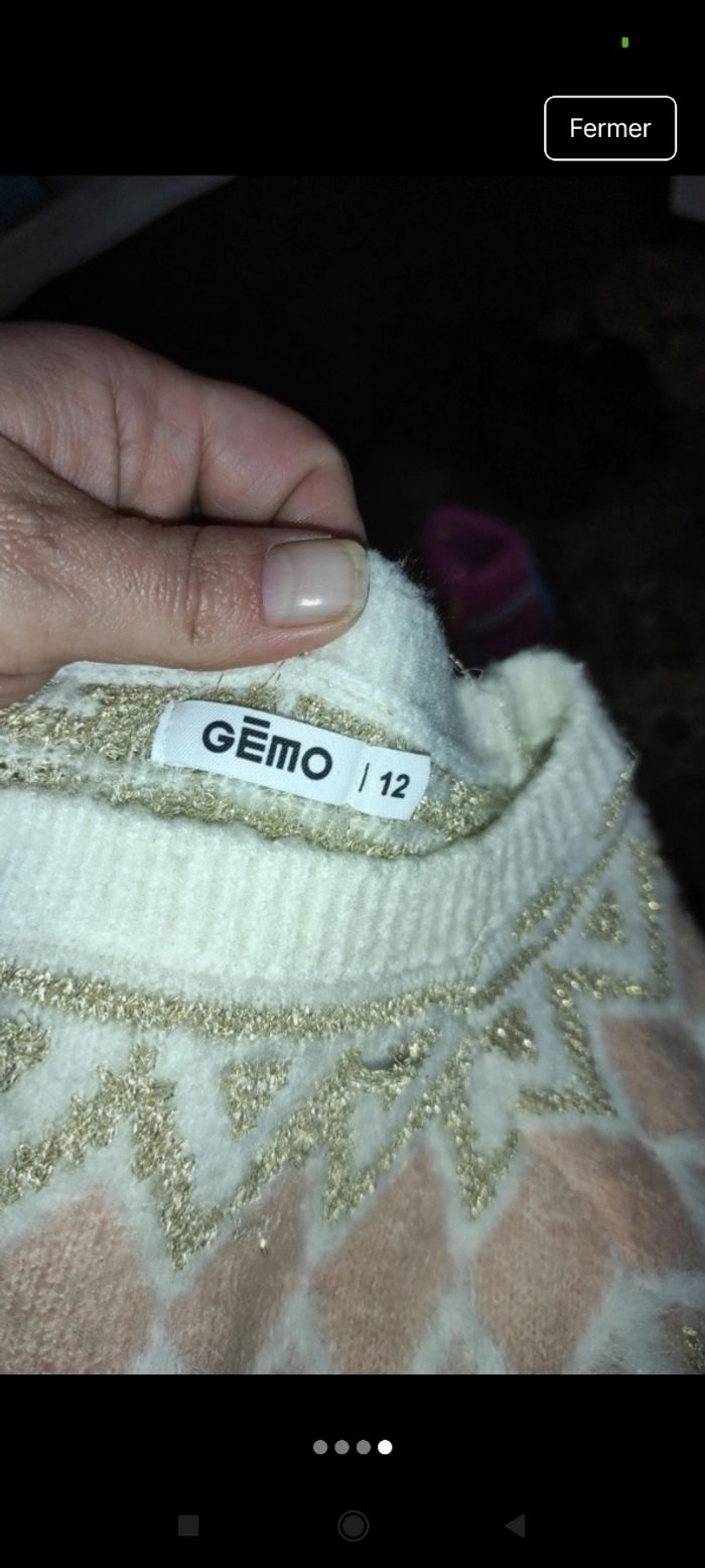 Très beau pull fille e14 - photo numéro 4
