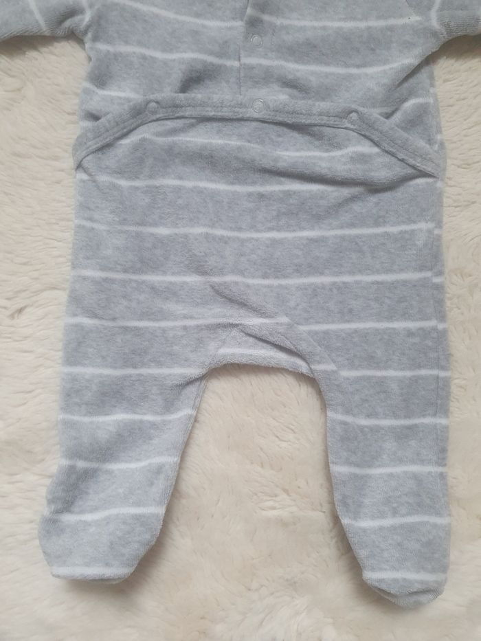Pyjama velours Kiabi 3 mois - photo numéro 5