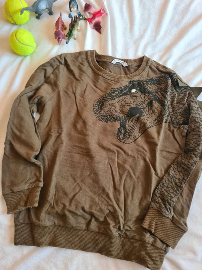 Pull 9/10 ans Dinosaure - photo numéro 2