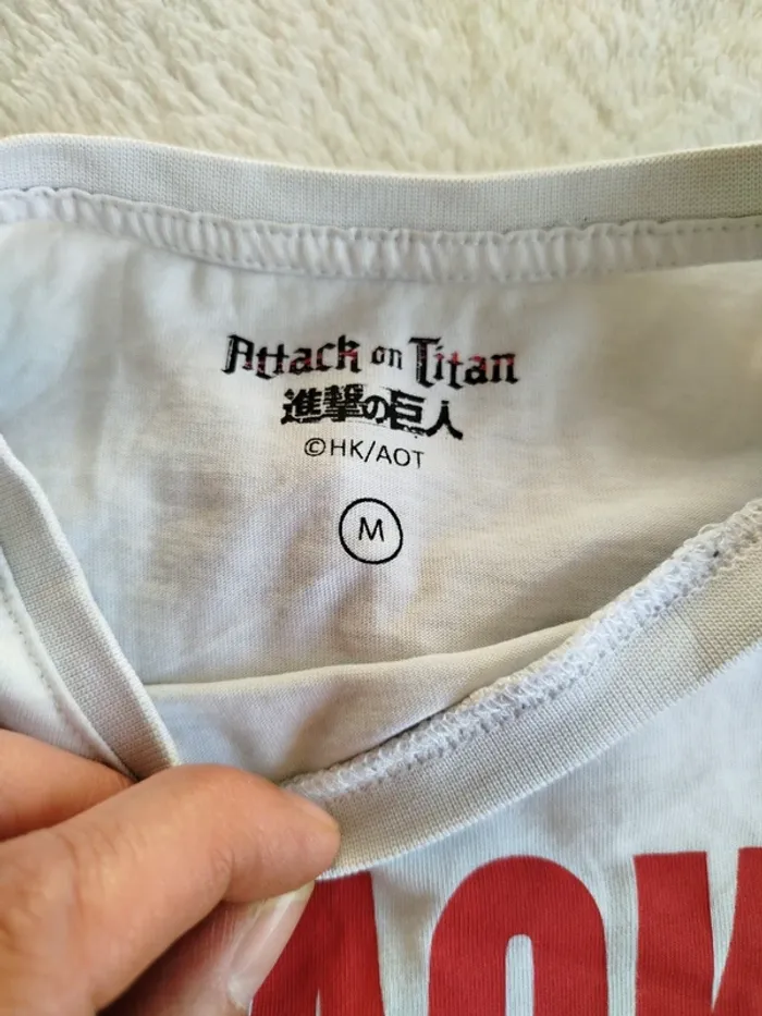 T-shirt manches longues Attaque des Titans - photo numéro 3