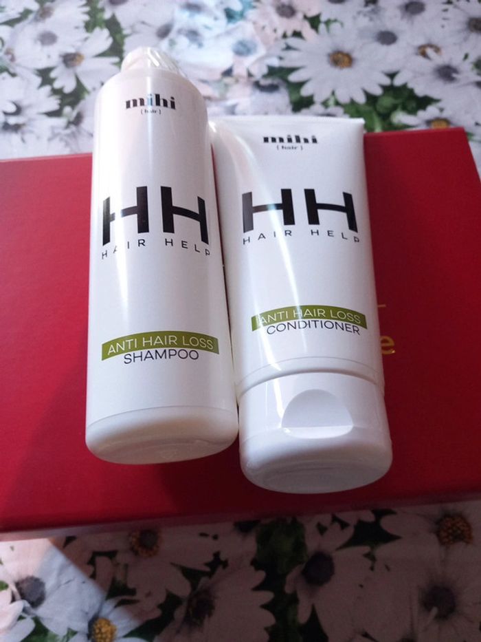 Hair Help. Shampooing anti chute des cheveux 250ml et Help. Baume anti chute de cheveux