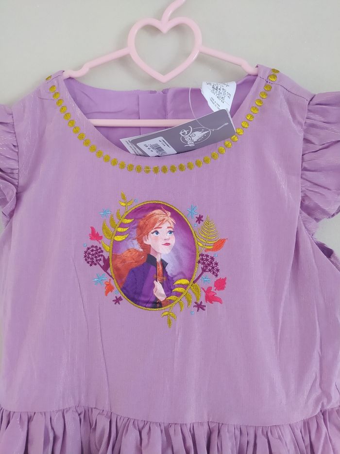 Robe Anna reine des neige 9/10 ans - photo numéro 2