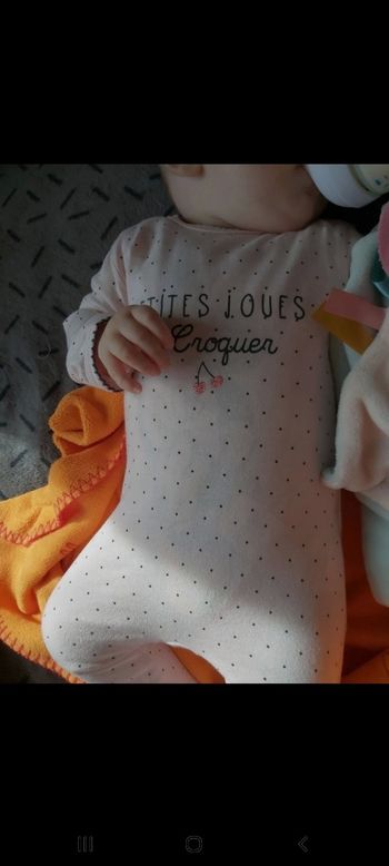 Pyjama taille 3mois 56/62cm kiabi