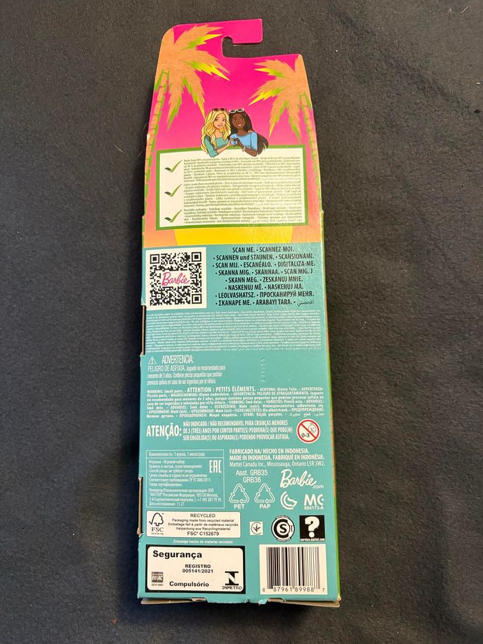 Barbie Poupée Barbie Aime les océans - Robe fleurie - photo numéro 3