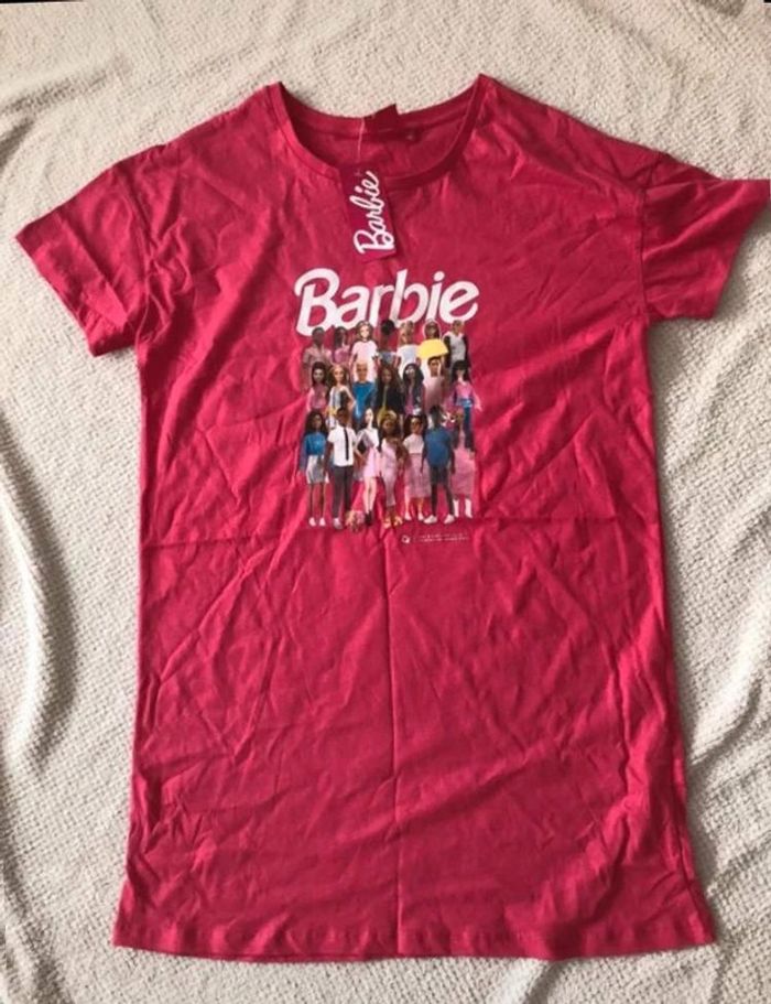 Robe t shirt oversize barbi neuf