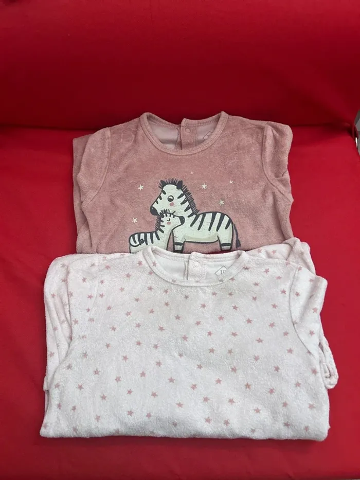 Lots de 2 pyjama fille