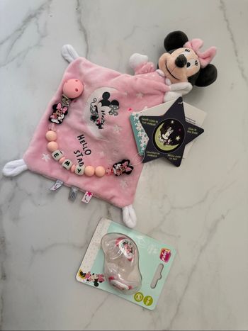 Coffret naissance Minnie personnalisé