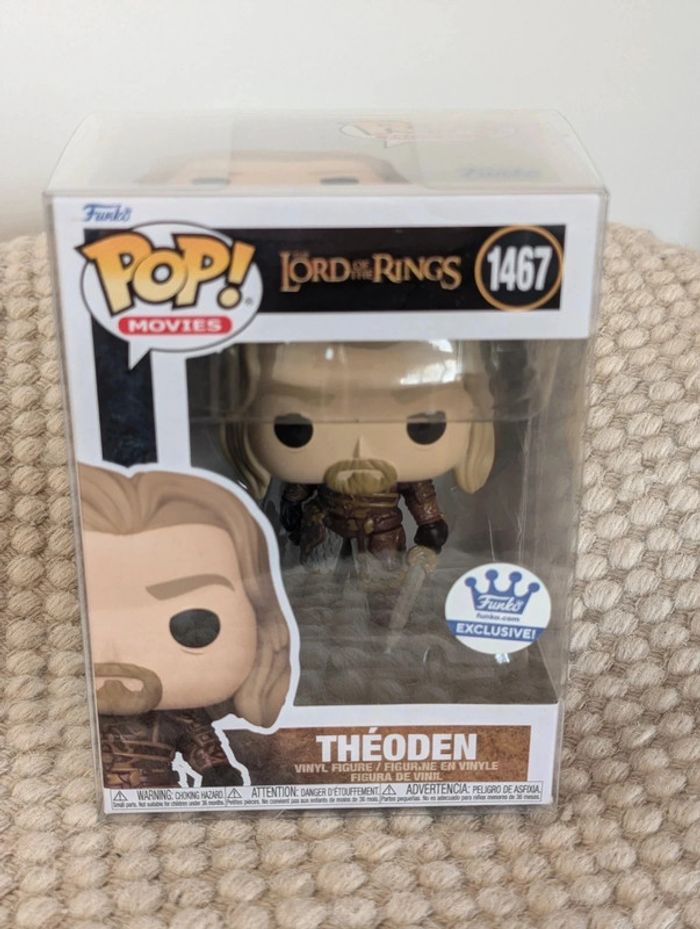 Funko Pop! Théoden 1467 The Lord Of The Rings Exclusive sous Sleeve