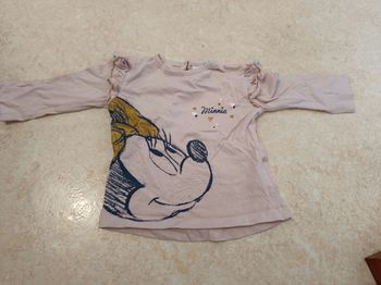 Tee shirt longues manches minnie