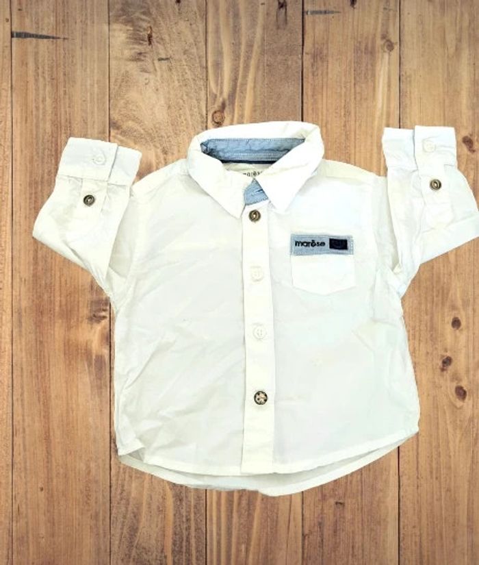 Garçon (taille 6 mois) : chemise Marèse