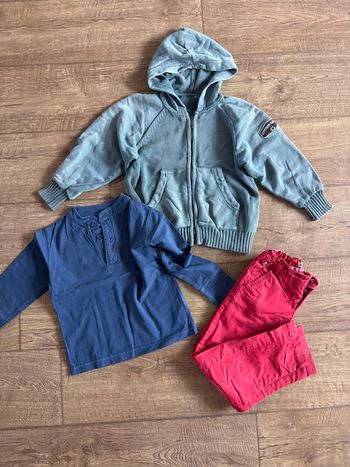 Lot Vêtements Okaidi 5 ans veste pantalon