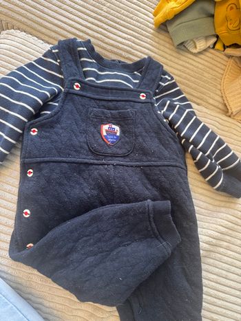 Ensemble pull + salopette
