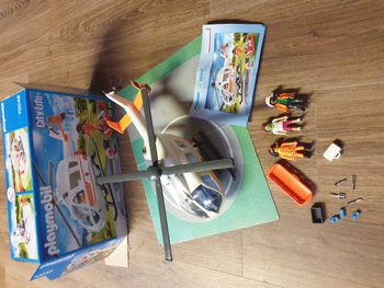 Playmobil - Hélicoptère des secours
