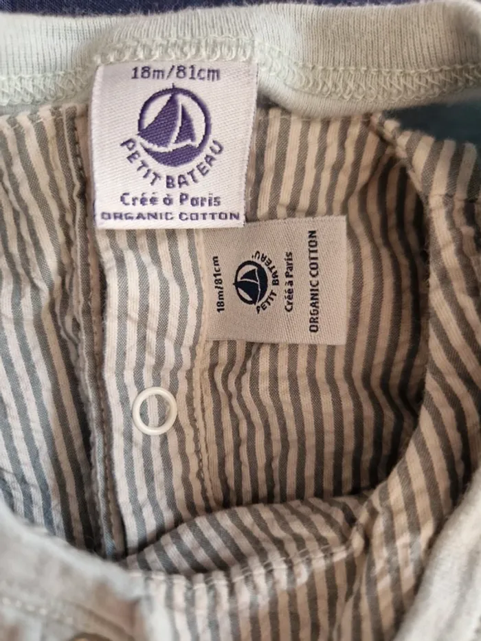 Ensemble Petit Bateau - 18 mois / 81 cm - photo numéro 3