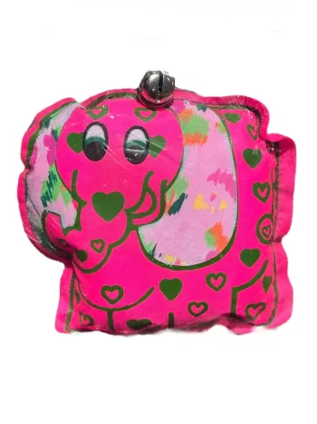 Jouet pour chat Fuss Cat – Éléphant rose avec clochette Neuf