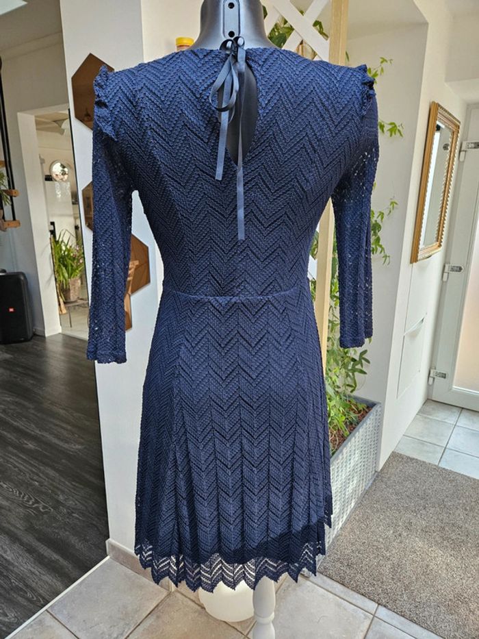 Yessica robe bleu taille S - photo numéro 4