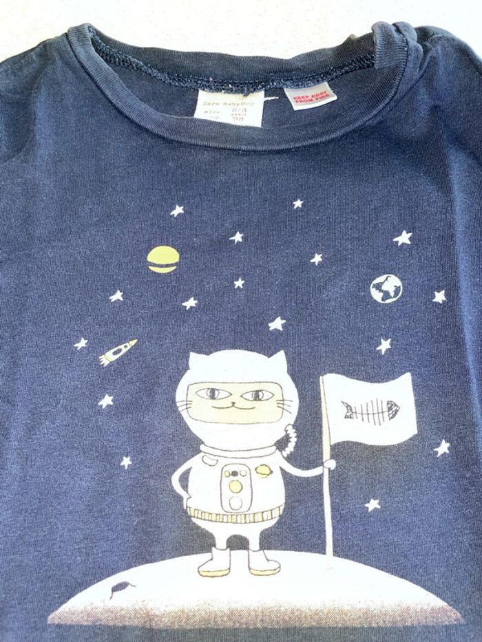 Tee shirt Zara boy 2-3 ans neuf - photo numéro 3