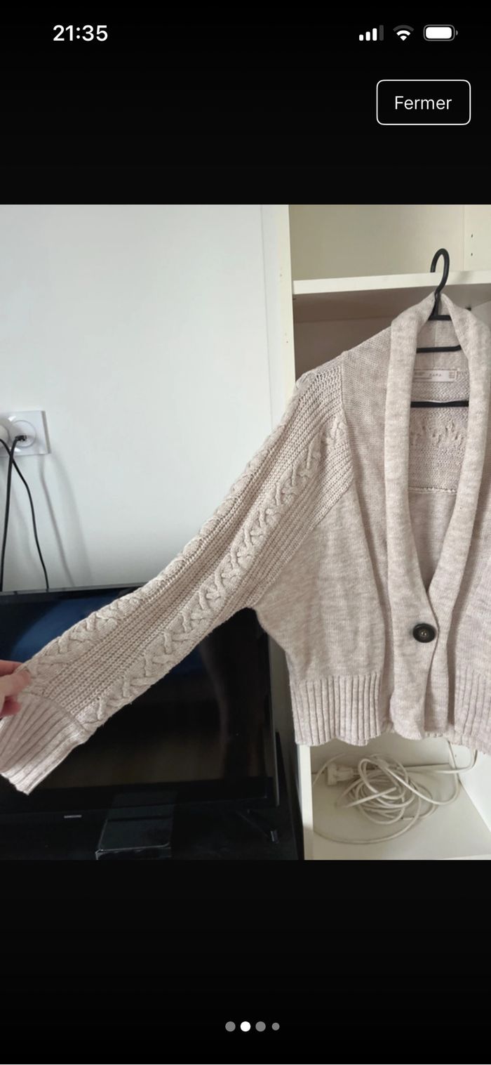 Veste laine ZARA - photo numéro 2
