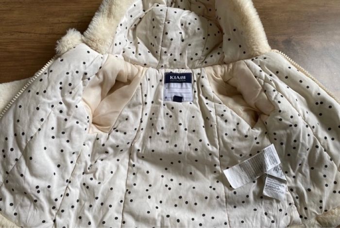 Manteau fausse fourrure blanc - photo numéro 3