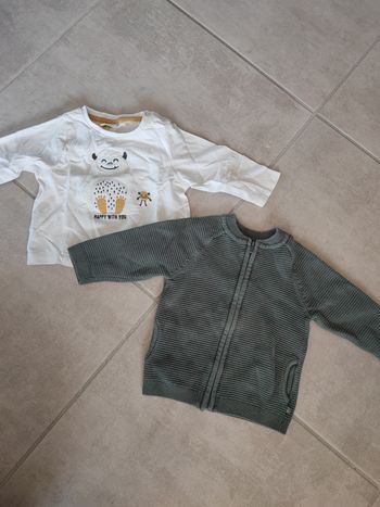 Veste et haut manches longues