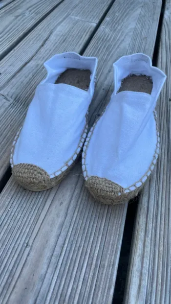 Espadrille blanche _ Ushuaïa