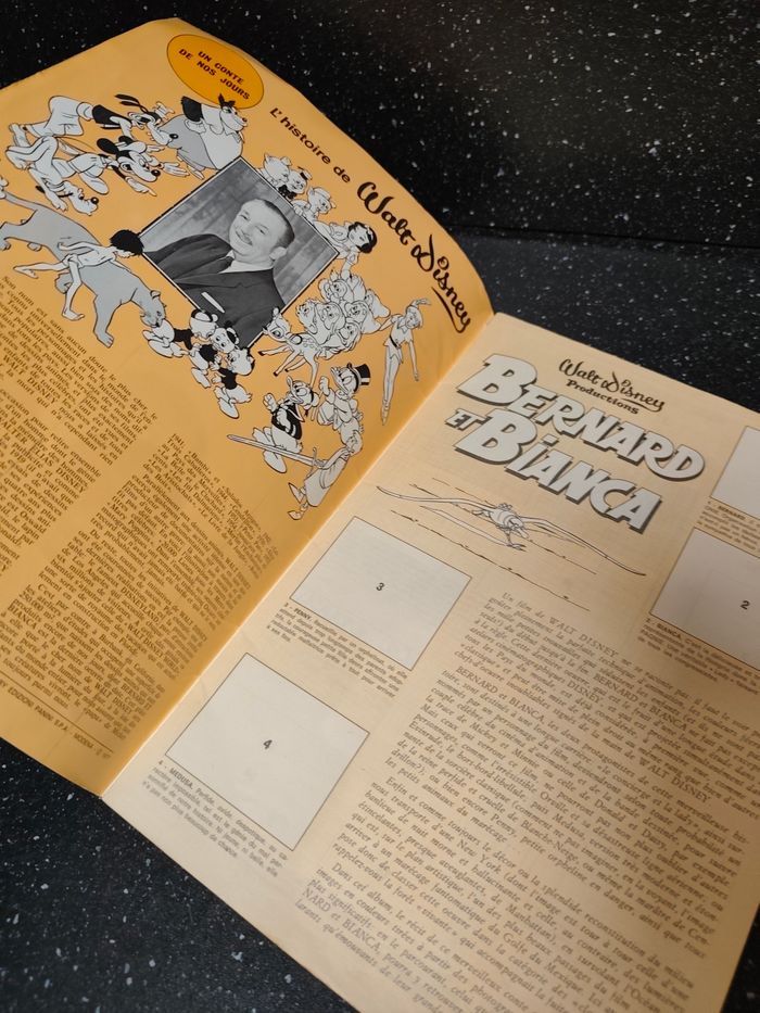 Album panini vintage 1977 Bernard et bianca Disney - photo numéro 4