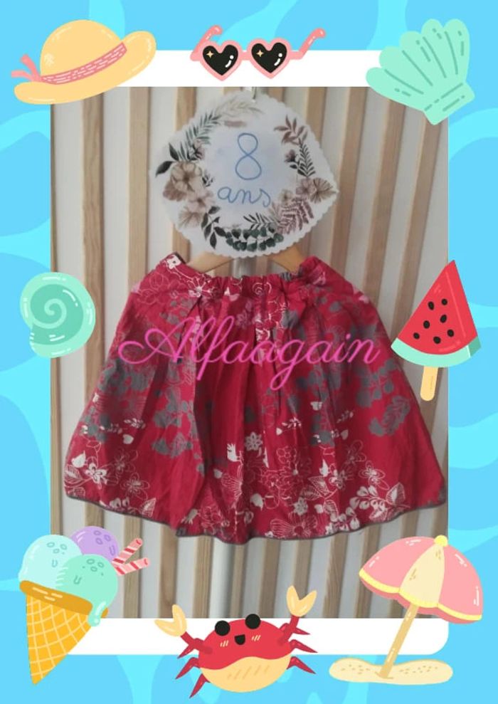 Jupe Mexx rouge 8ans - photo numéro 6