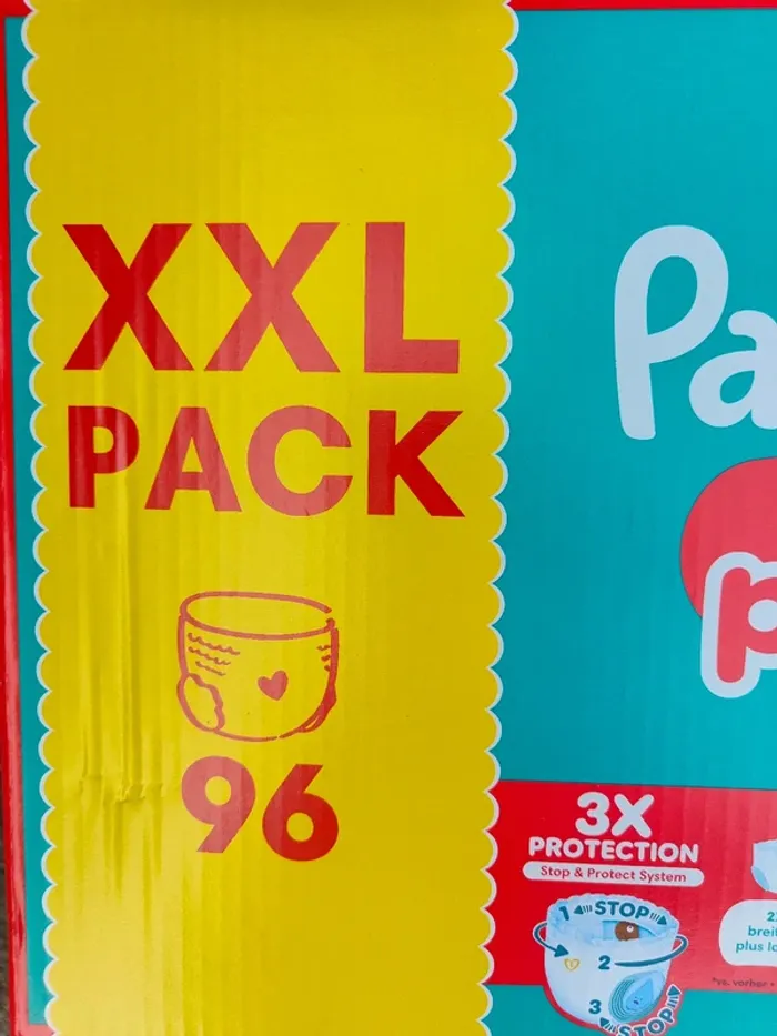 Carton pack XXL couches pants Pampers taille 5 - photo numéro 4