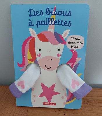 Livre licorne : des bisous à Paillettes 