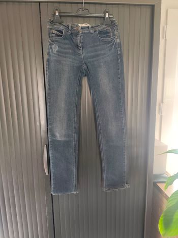 Jean bleu bilook 12 ans fille réglable a la taille 