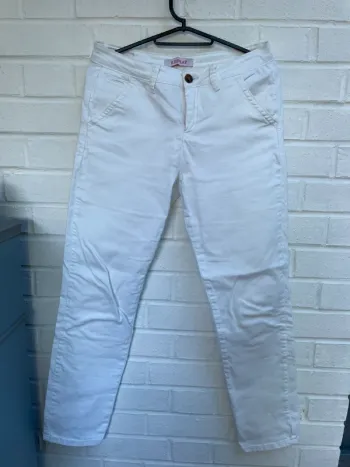 Pantalon blanc R.Display 38